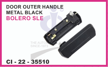 O.H.BOLERO N/M METAL BLACK LEFT
