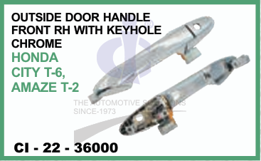 O.H. CITY T-6,AMAZE T-2 W/KEYHOLE CP FRONT RIGHT