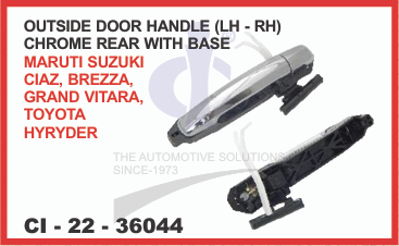 O.H.CIAZ,BREZZA,VITARA N/M,HYRYDER W/BASE CP REAR LEFT