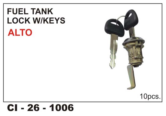 FUEL TANK LOCK W/KEY ALTO
