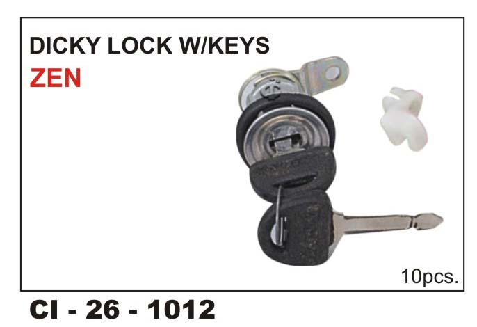 DICKY LOCK W/KEY ZEN