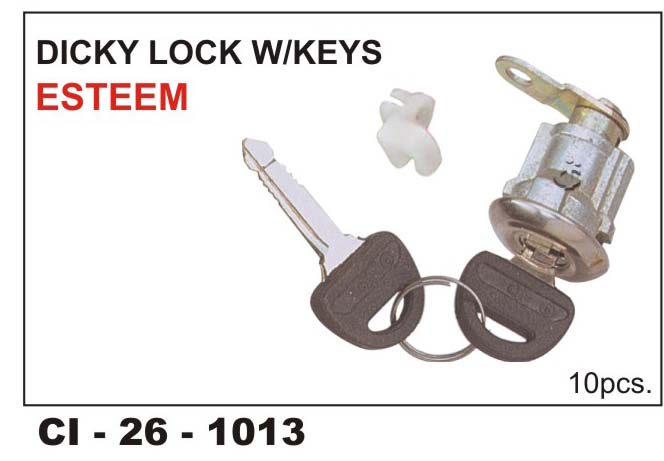 DICKY LOCK W/KEY ESTEEM