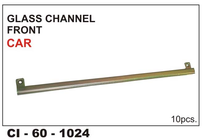 GLASS CHANNEL CAR FRONT