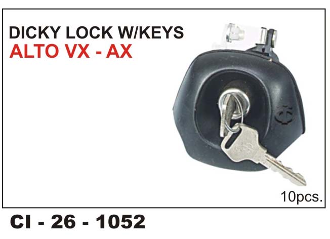 DICKY LOCK W/K ALTO VX (FLAT TYPE)