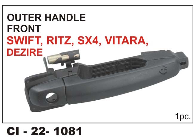 O.H.SWIFT,ERTIGA,RITZ,DZIRE,VITARA,SX4 W/KEYHOLE W/BASE FT-LH