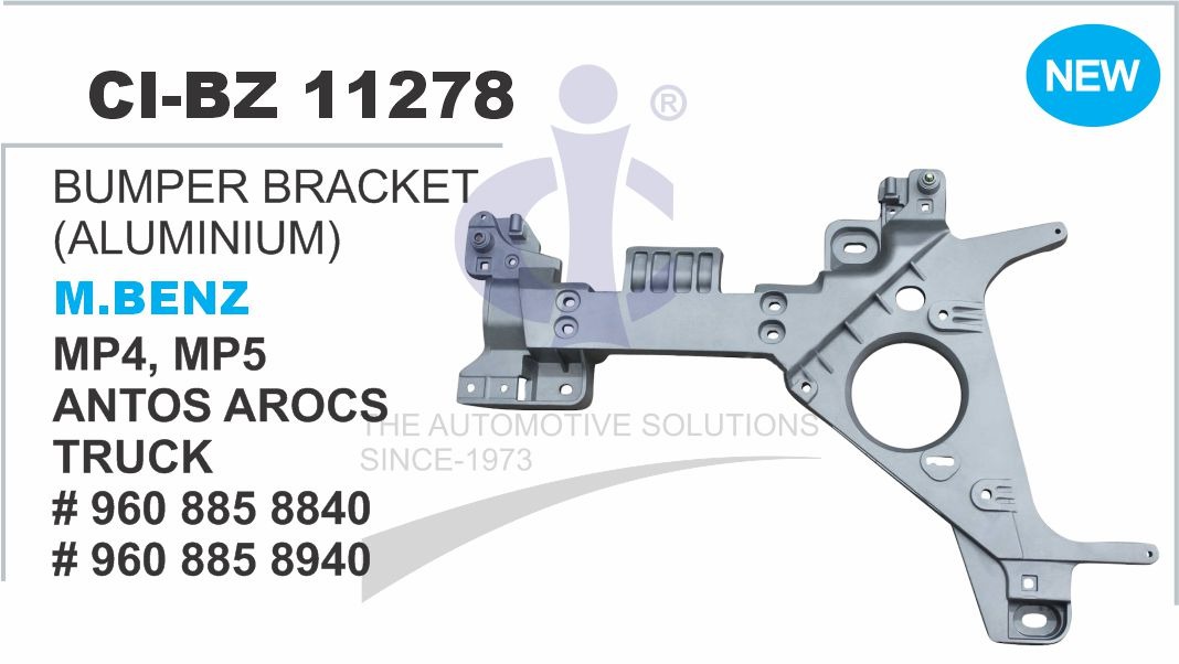 BUMPER BRACKET (ALUMINIUM) M.BENZ MP5 ACTROS, AROCS TRUCK