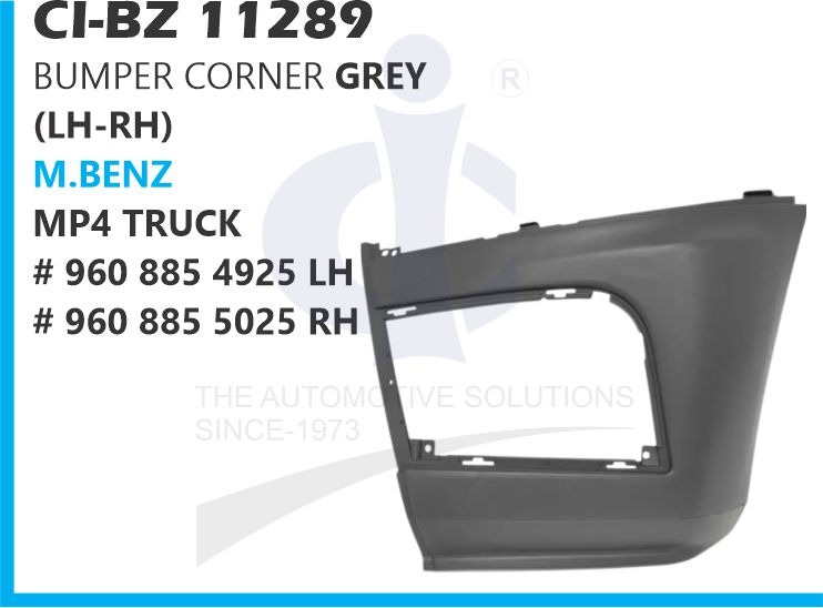 BUMPER CORNER GRAY