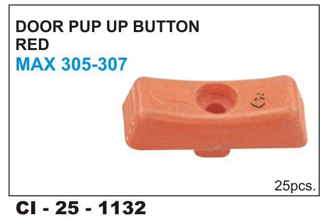 DOOR KNOB BUTTON MAX 305-307 RED
