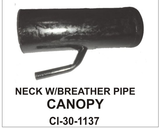 NECK W/BREATHER PIPE CANOPY