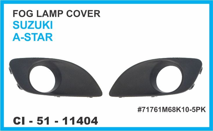 FOG LAMP COVER A-STAR W/LAMP HOLE