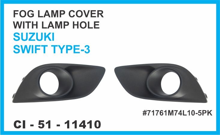FOG LAMP COVER SWIFT T-3 W/LAMP HOLE