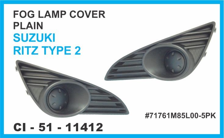 FOG LAMP COVER RITZ PLAIN