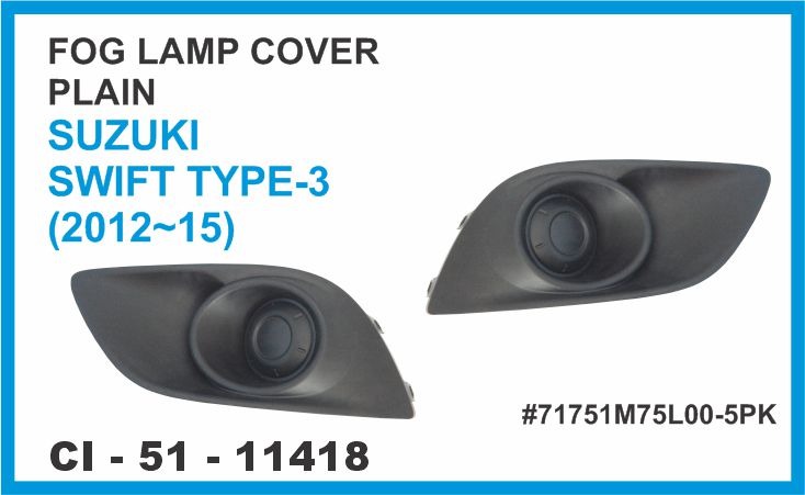 FOG LAMP COVER SWIFT T-3 PLAIN