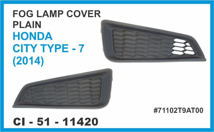 FOG LAMP COVER CITY T-7 PLAIN