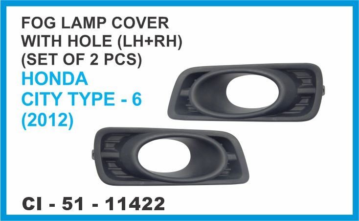 FOG LAMP COVER CITY T-6 W/HOLE
