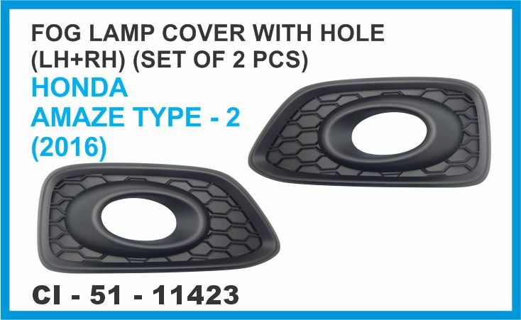 FOG LAMP COVER AMAZE T-2 W/LAMP HOLE