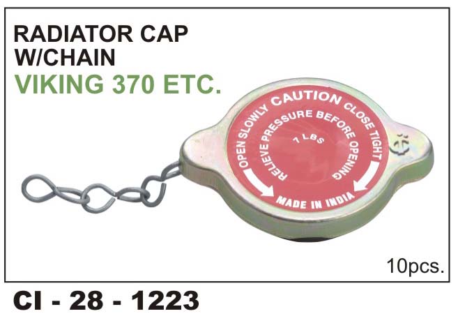 Radiator Cap W/chain Viking 370 Leyland Etc