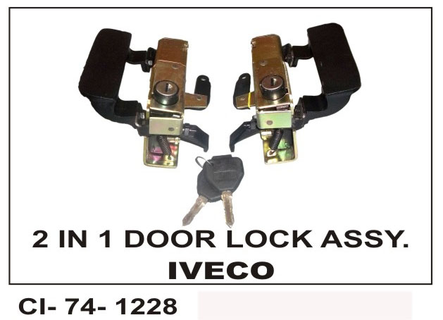 2 IN 1 DOOR LOCK ASSY.IVECO