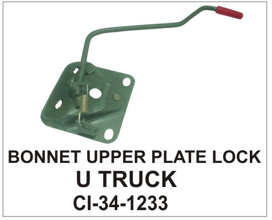BONNET UPPER PLATE LOCK U TRUCK L