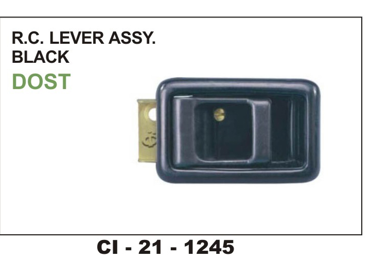 R.C LOCK ASSY DOST (BLACK)