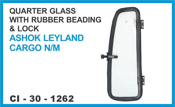 Q.GLASS FRAME W/LOCK W/RUBBER BEADING IVECO CARGO N/M L/R