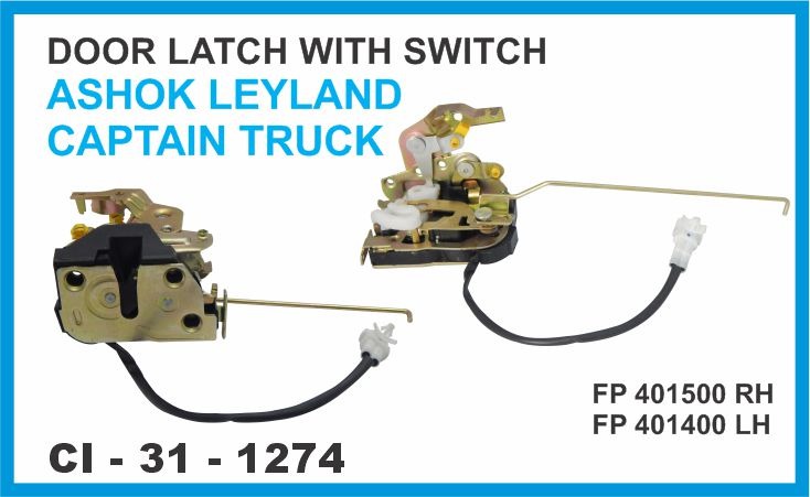 DOOR LOCK ASSY CAPTAIN W/SWITCH LH