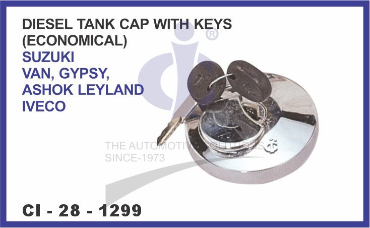 DIESEL TANK CAP W/KEYS ECONOMICAL)VEN,GYPSI,IVECO