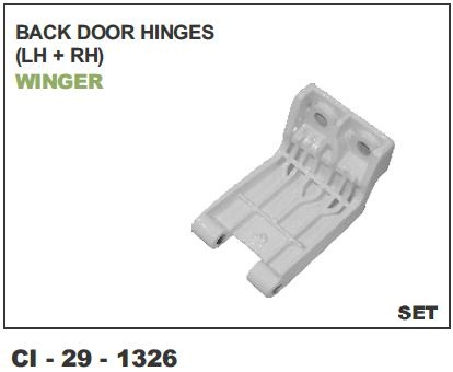 DICKY HINGES WINGER R+L