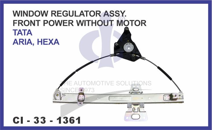 WINDOW REGULATOR ASSY.FRONT POWER W/MOTOR TATA LH