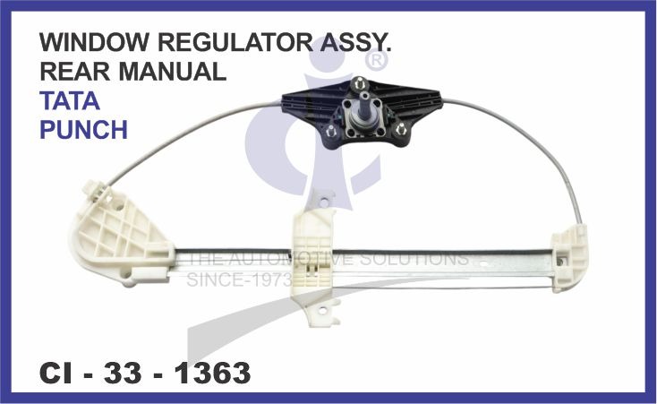 WINDOW REGULATOR ASSY . REAR MANUAL TATA PUNCH