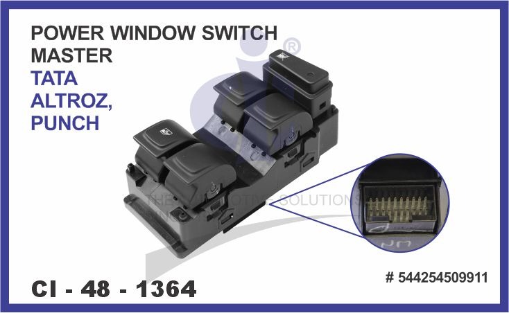 POWER WINDOW SWITCH MASTER TATA ALTROZ PUNCH FRH