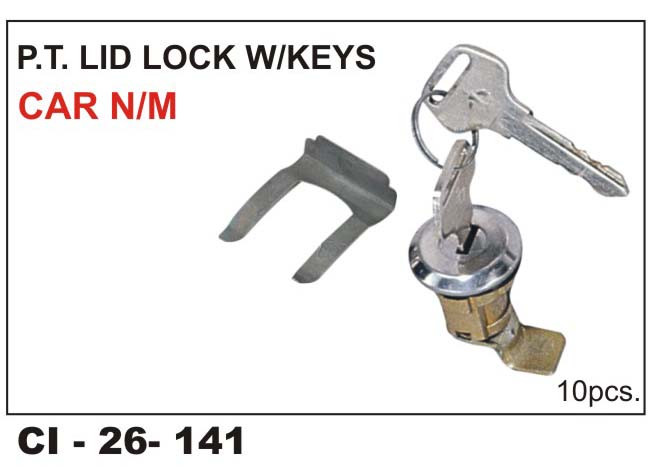 P.T.LOCK W/KEY CAR
