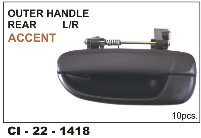 HANDLE ASSY-REAR DOOR OUTSIDE,ACCENT 1418LH