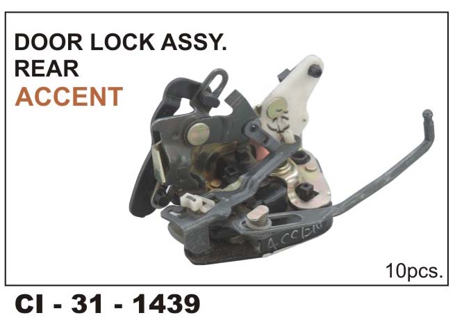 DOOR LOCK ASSY ACCENT RR-LH