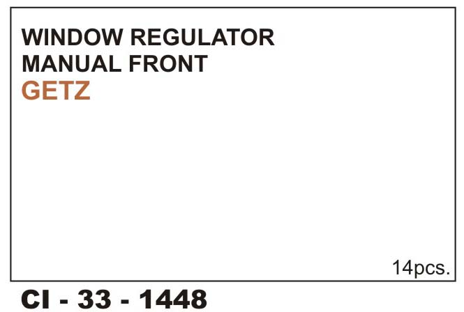 W.R.GETZ MANUAL FT-LH