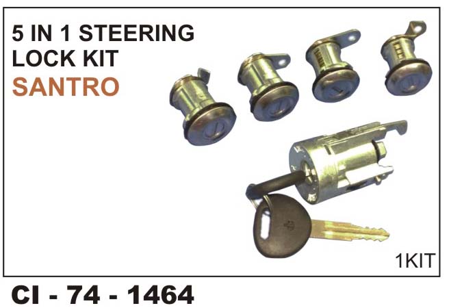 5 IN 1 STEERING LOCK SET SANTRO.
