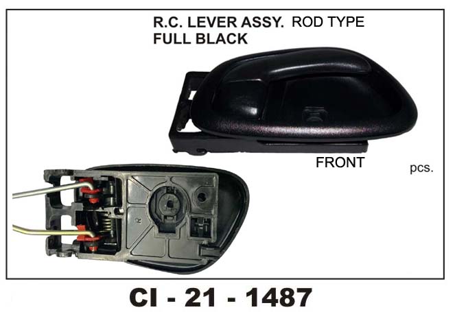 R.C.LOCK I-10 ROD TYPE BLK LH