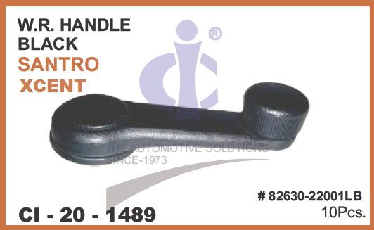 RG HANDLE SANTRO I-10 BLACKS