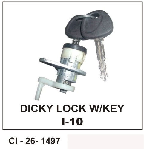 DICKEY LOCK W/KEY I-10