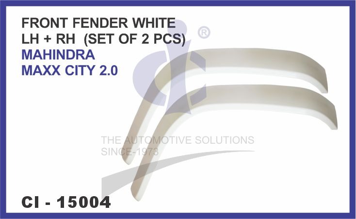 FRONT FENDER WHITE MAHINDRA MAXX CITY 2.0