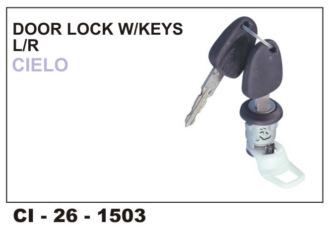 DOOR LOCK W/K CEILO (L)