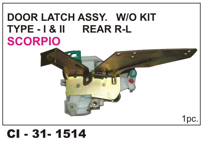 DOOR LOCK ASSY SCORPIO T-1,T-2 RR-LH