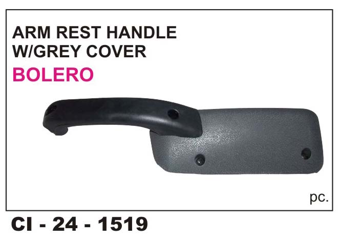 ARM REST HANDLE BOLERO SLX BLACK AND GREY LH
