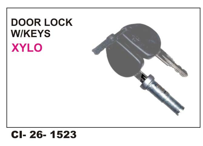 DOOR LOCK W/KEY XYLO