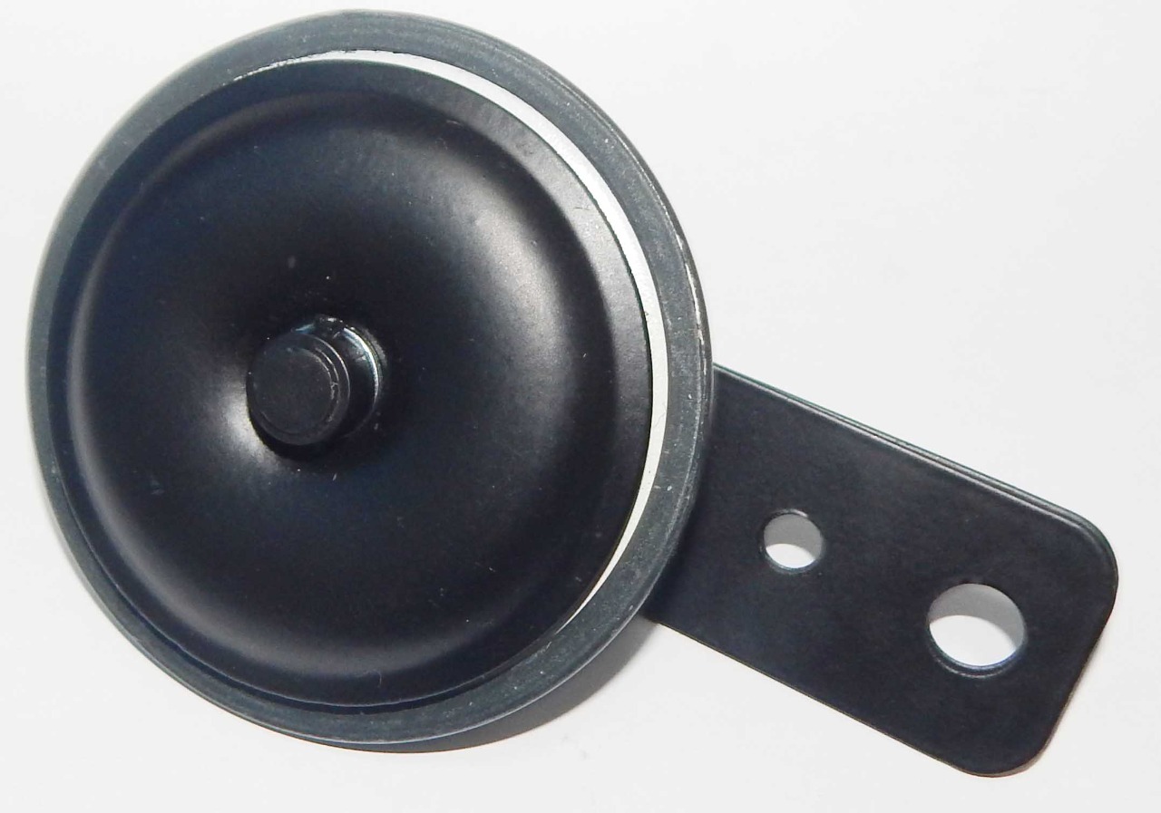HORN D-74 MM BLACK 12VBIKES,SCOOTY,E-RIKSHAW