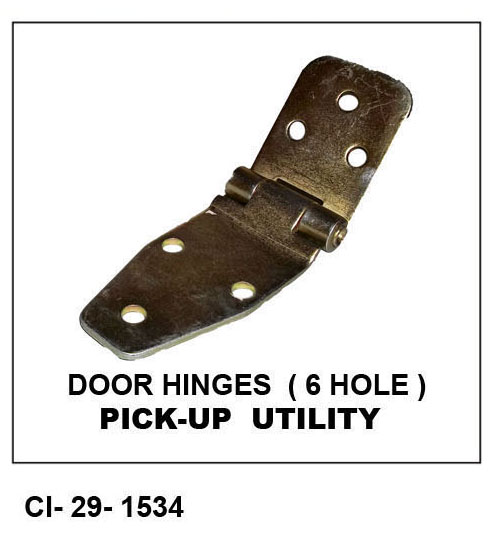 DOOR HINGES(6HOLE)PICK-UP UTILITY