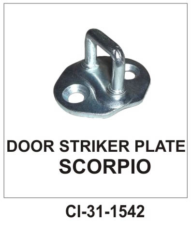 DOOR STRIKER PLATE SCORPIO