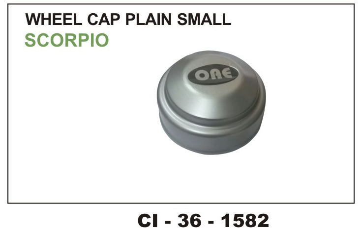 WHEEL CAP PLAIN SMALL SCORPIO (SET OF 4 PCS)