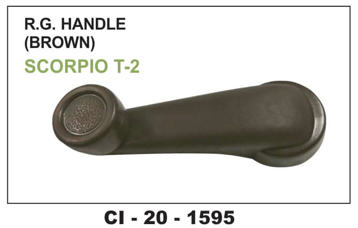 R.G.HANDLE BOLERO N/M,,SCORPIO N/M,MAXIMO,JEETO,THAR,SUPRO ETC BROWN
