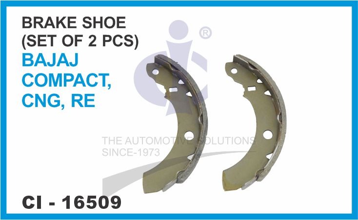 BRAKE SHOE BAJAJ COMPACT, RE-175 & CNG